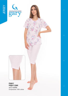 PIGIAMA DONNA M/M P55017 Tellini S.r.l. Ingrosso Abbigliamento